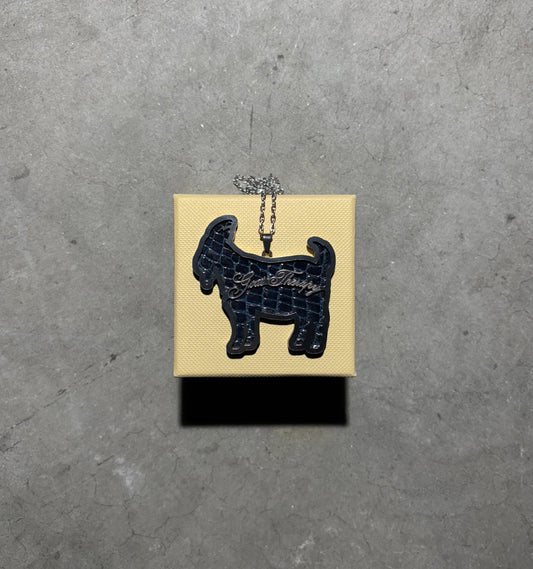 Dark Blue Goat Chain